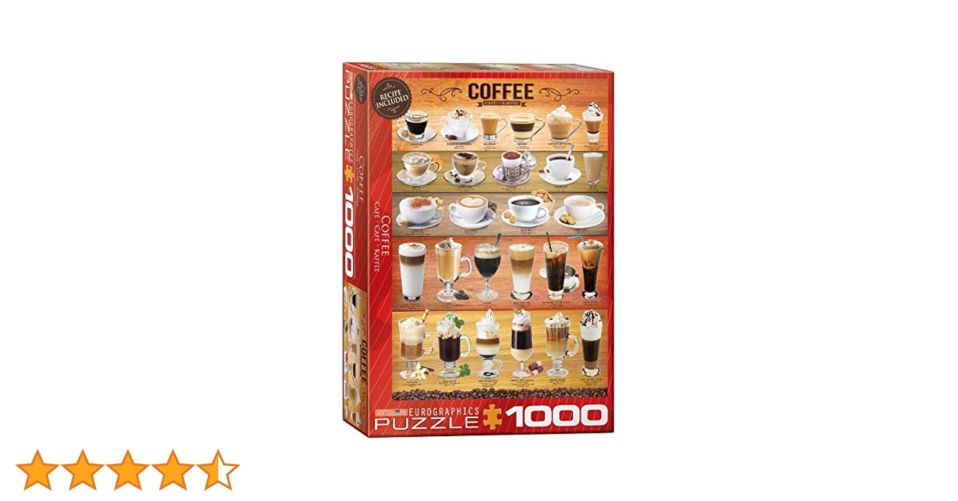 Amazon.co.jp: ジグソーパズル 1000ピース ユーログラフィックス